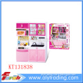 Fashion toy cooking toy with light and music kitchen toy set